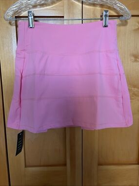 Light Pink Women's Active Mini Skirt